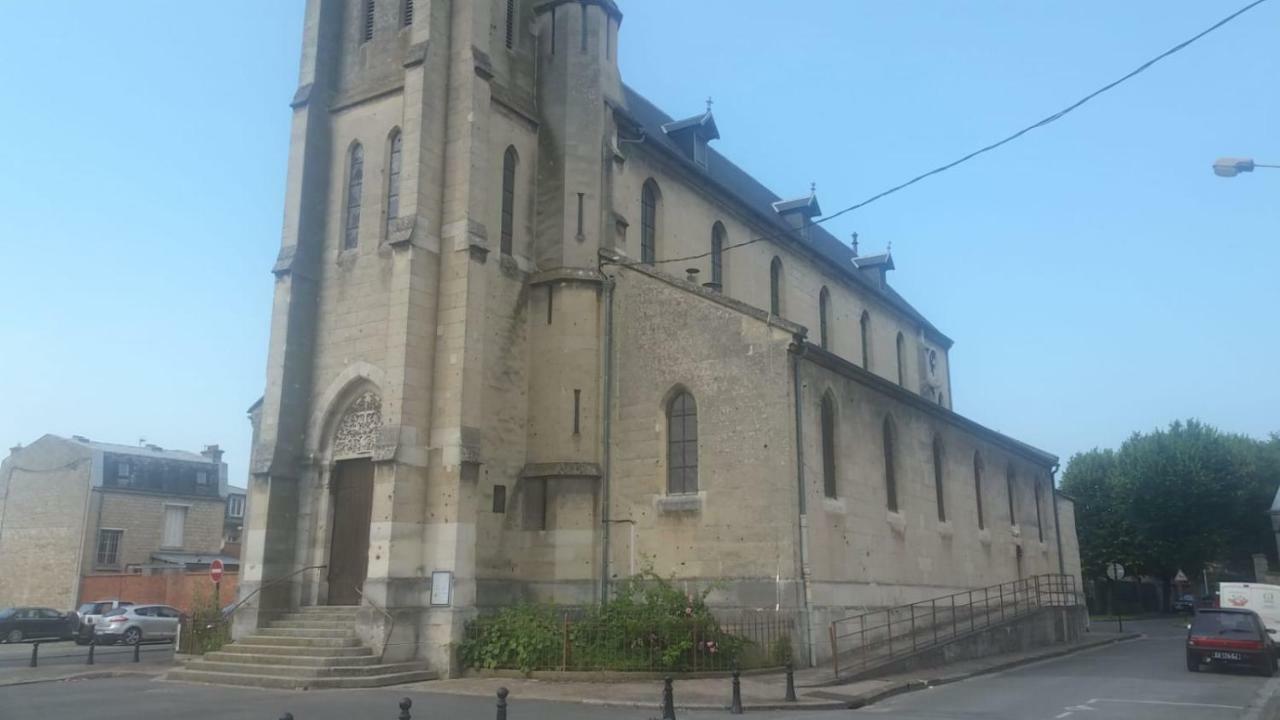 Appartement Cosy à Soissons Exterior foto